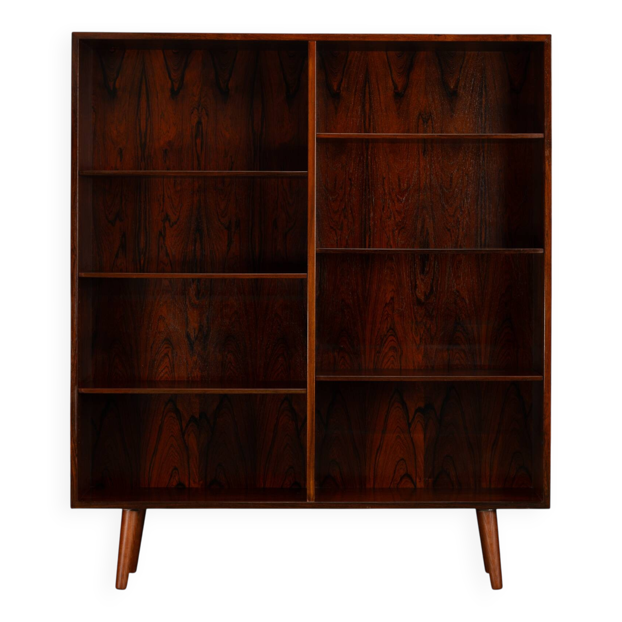 Palissander Boekenkast Model 6 by Omann Jun Mobelfabrik, 1960s