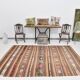 Tapis Kilim vintage turc en laine