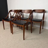 Scandinavian teak chairs – attributed to Johannes Andersen
