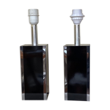 Pair of lamp feet years 70-80