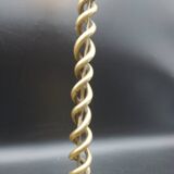 Belle et Grande Twisted table lamp in solid brass circa 1920 Height 40 cm