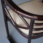 Model 728 'Fledermaus' chairs attributed to Josef Hoffmann for J & J Kohn,