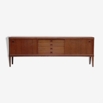 Enfilade danoise teck H.W. Klein scandinave années 1960