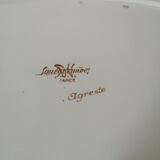 Sarreguemines oval dish