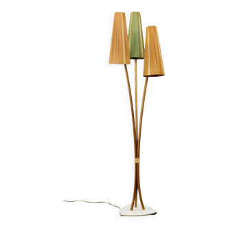 Mid-century modern floor lamp by PGH Leuchtenbau, East Germany, 1960s