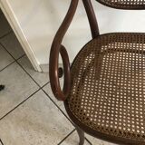 Canned Thonet armchair