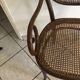Canned Thonet armchair