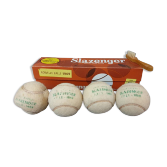 Vintage tennis balls - slazenger tennis balls