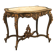 Baroque-style table in carved wood