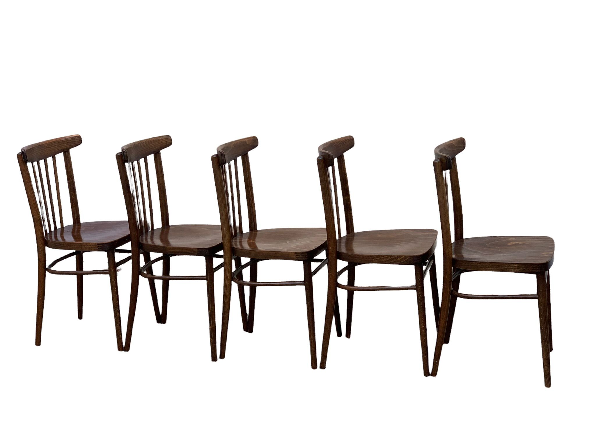 Bistro chairs 1950 made in Czechoslovakia