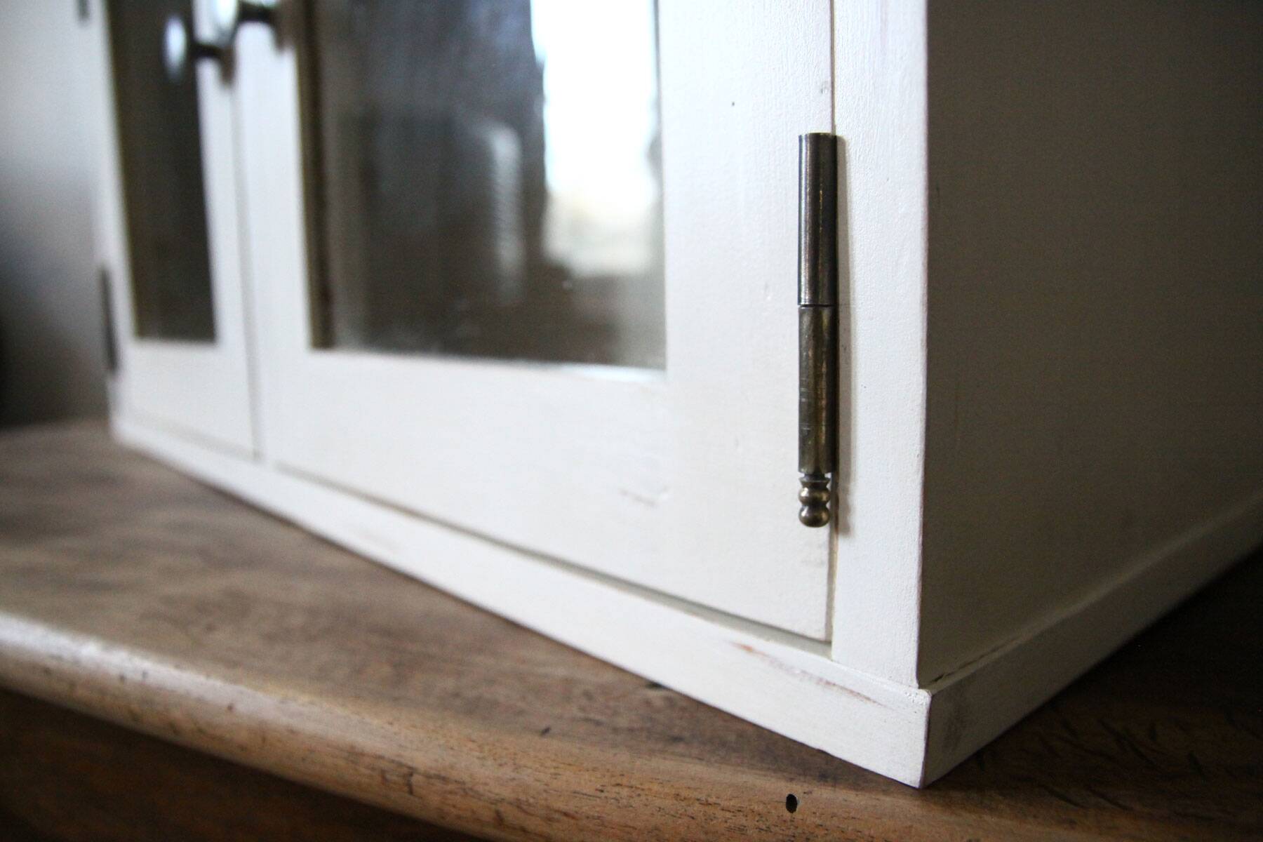 Small patinated window