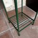 Metal and wood console table
