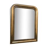 Miroir Louis Philippe à la feuille d’or - 72x54cm