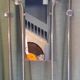 Aluminum floor coat rack