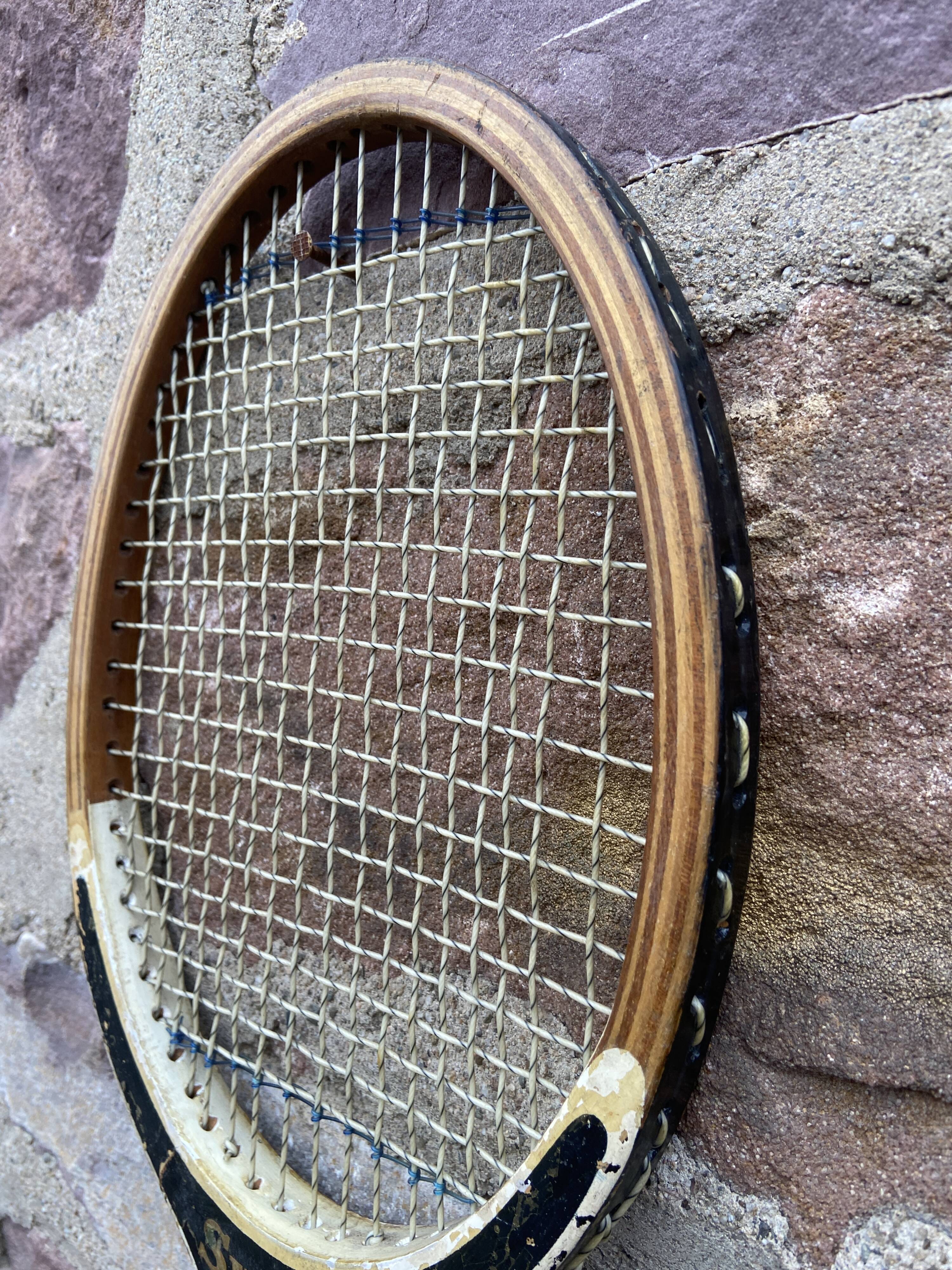 vintage 50s Swift tennis racket