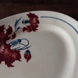 Oval platter K G Luneville