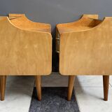 Set of 2 1960s nightstands