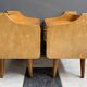 Set of 2 1960s bedside tables