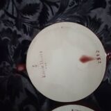 Set of three ceramic snail dishes