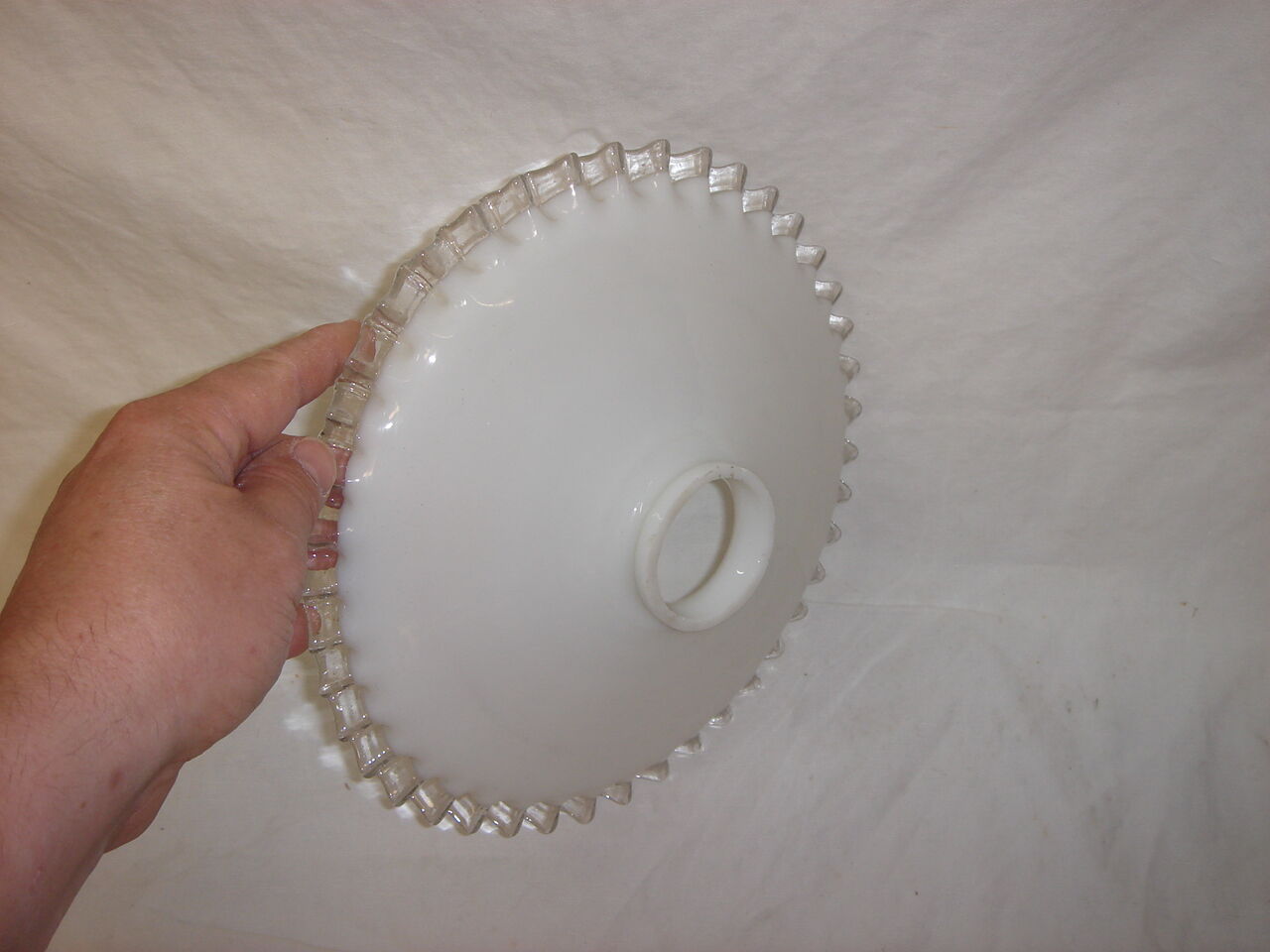 Opaline lampshade 1940/50