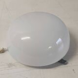 Opaline globe ceiling light / wall light 20 cm - 1960s