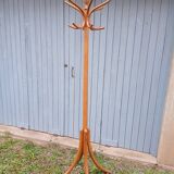 Antique parrot coat rack