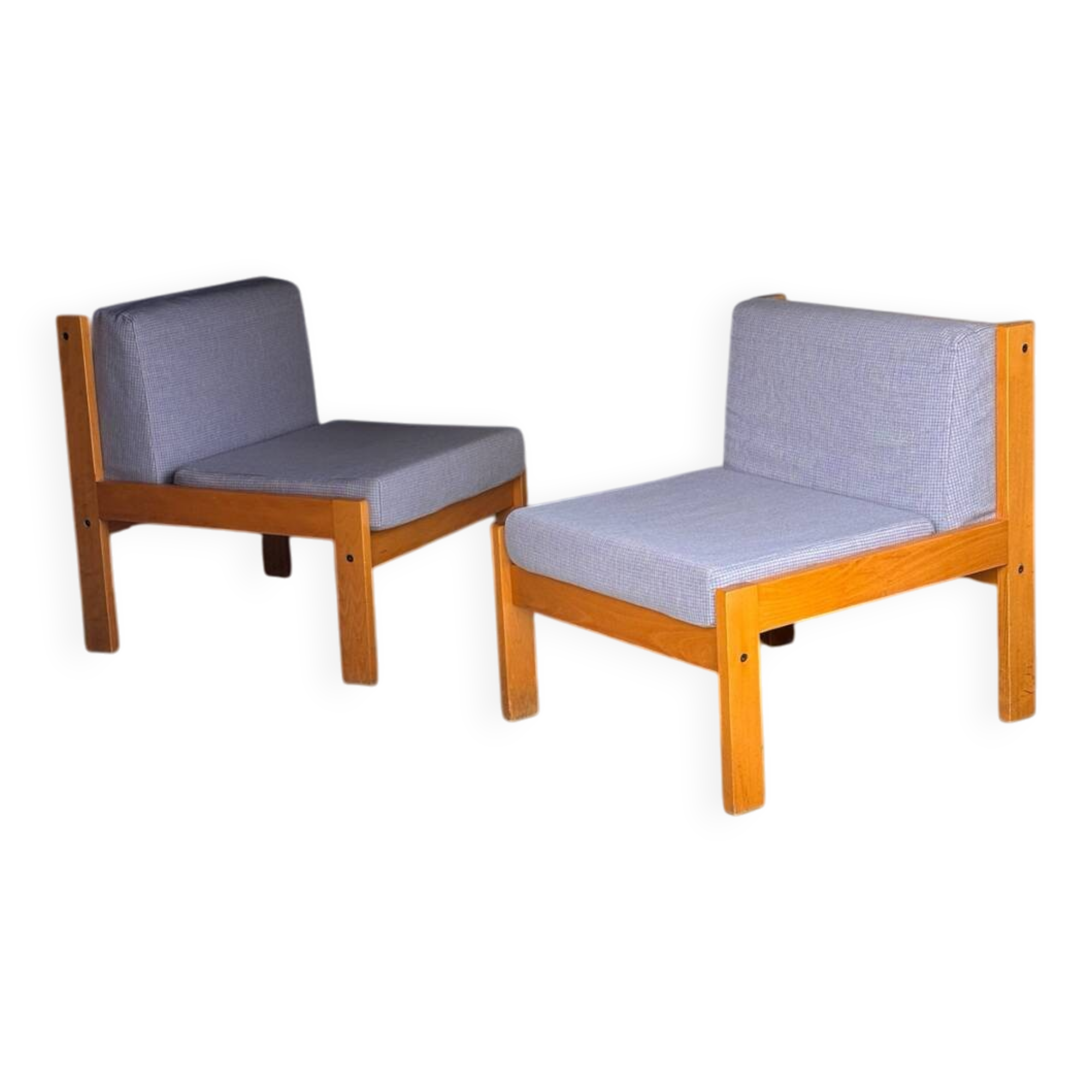 Baumann Esterel model armchairs, 1982