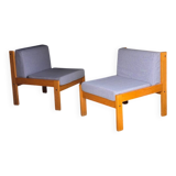 Baumann Esterel model armchairs, 1982