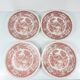 Set de 4 assiettes plates "Burgenland"rouge, Villeroy & Boch
