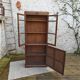 Oak display cabinet bookcase