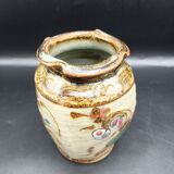 Vase en grès émaillé Amour en cage