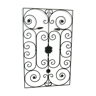 wrought iron door grate