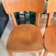 Set of 3 vintage Thonet bistro chairs
