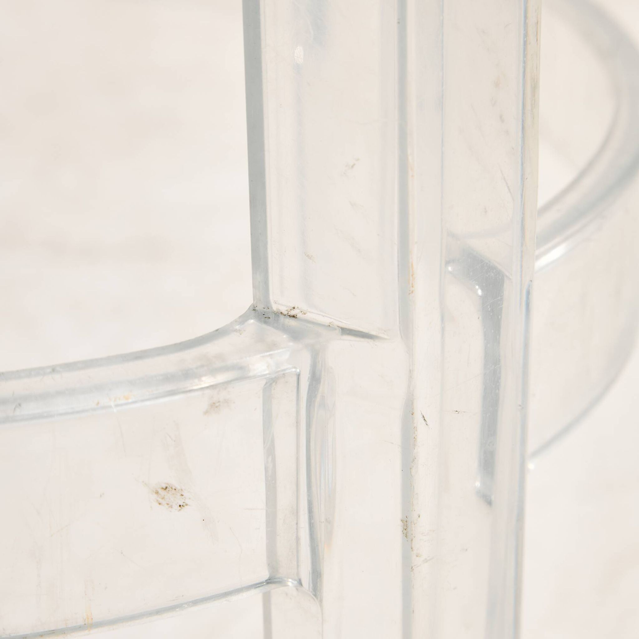 Tabouret de bar Charles Ghost par Philippe Starck pour Kartell