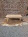 Table basse en hêtre brut