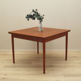 Teak table, Danish design, 1970s, production: Denmark