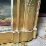 Miroir époque Louis Philippe à la feuille d’or