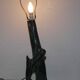 Lamp signed « Michel De Closets - Vancouver (Canada) - 1957 »