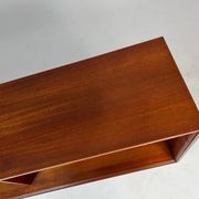 Vintage teak sideboard lowboard shelf bookcase 60s