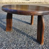 Aranjou Table basse d'appoint, Orme, France, années 1970/80