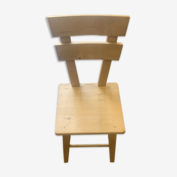 wooden chair