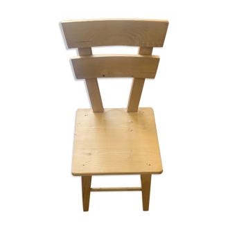 wooden chair