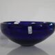 Scandinavian glass catchall from Bergdala glasbruk