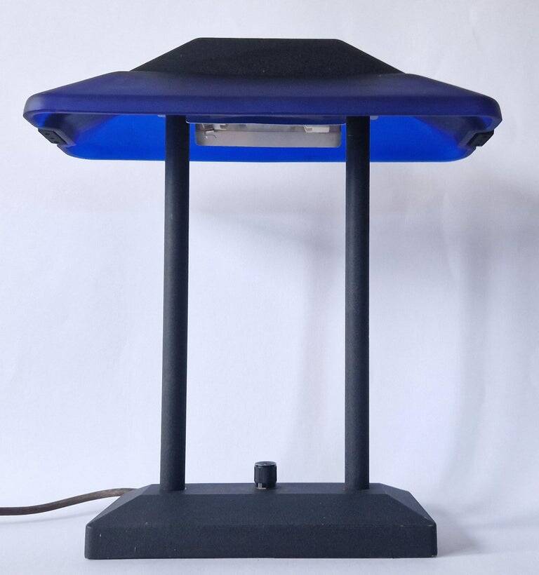 Rare Large Midcentury Table Lamp Robert Sonneman, USA, 1980s