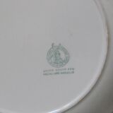 Set of 4 Moulin des Loups dinner plates, 1980, vintage French