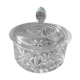 Sucrier en verre moulé ancien vintage dp0421004