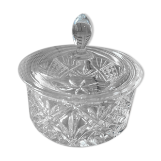 Old vintage moulded glass sugar dp0421004