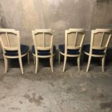 Suite of 4 Louis XVI chairs