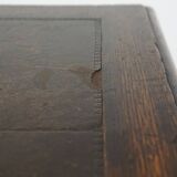 Armoire anglaise antique en chêne du XIXe siècle