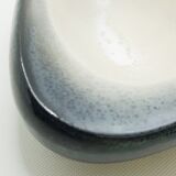 Mid century enameled ceramic ashtray